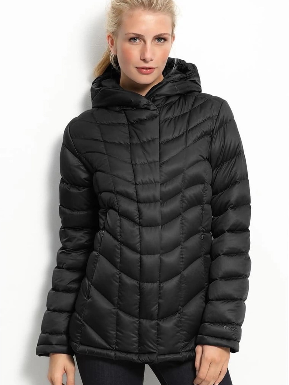 Patagonia Women's Downtown Loft Jacket Black Size Medium